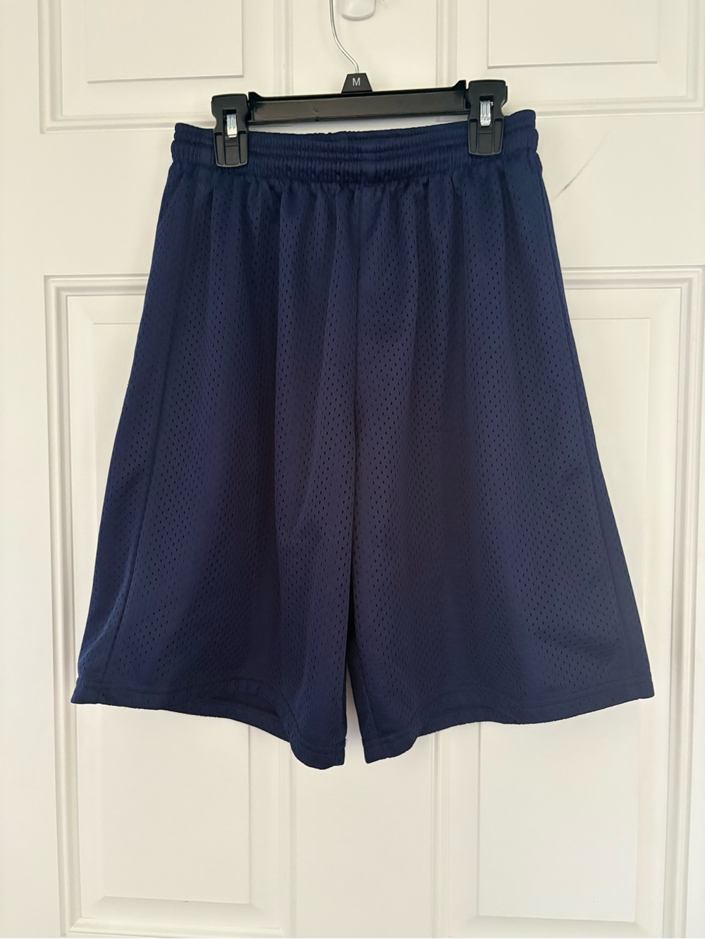 Men's Athletic Mesh Shorts in Navy